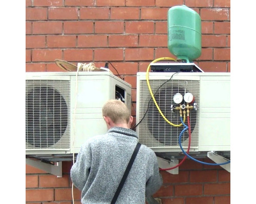 Заправка кондиционера Royal-Clima фреоном R22 до 2.0 кВт (07 BTU)